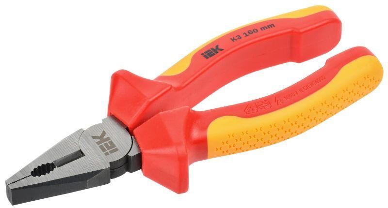 пассатижи диэлектрические 160мм k3 arma2l 3 iek a2l3-pl20-k3-160 от BTSprom.by