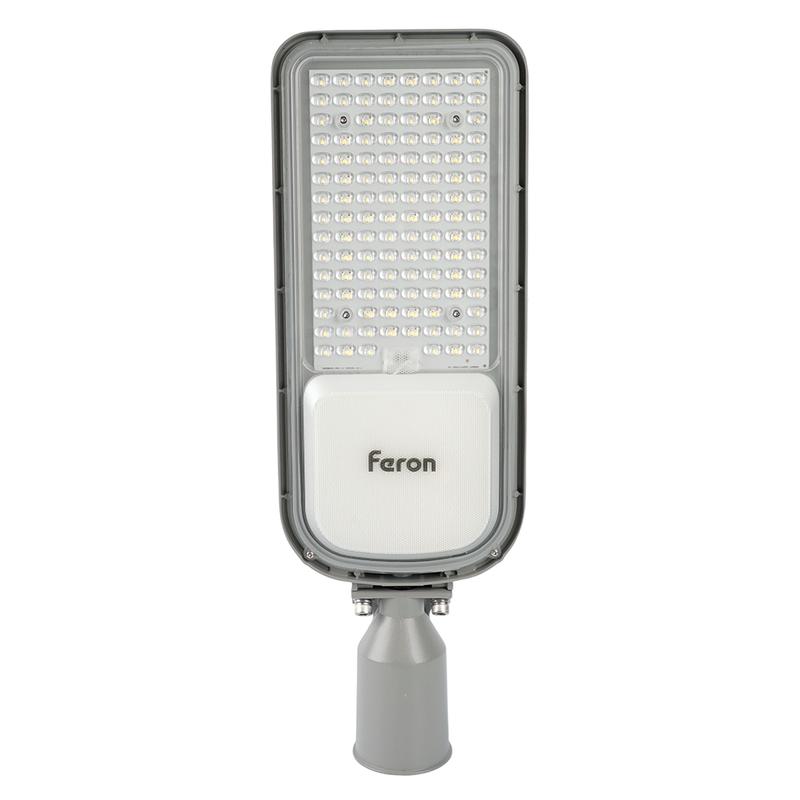 светильник светодиодный уличный 100вт 5000к ac230в/ 50гц сер. (ip65) sp3050 feron 41268 от BTSprom.by