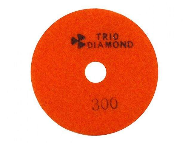 алмазный гибкий шлифкруг "черепашка" 100 № 300 (мокрая шл.) (trio-diamond) от BTSprom.by