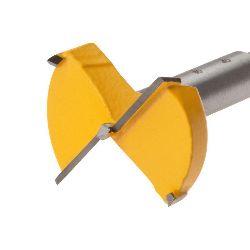  Сверло Форстнера по дереву 40мм цилиндрический хвостовик Kranz KR-91-0793 фото в каталоге от BTSprom.by