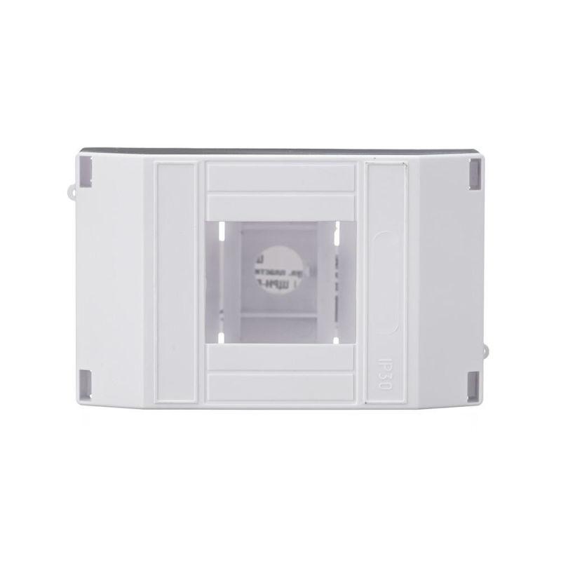  Корпус навесной ЩРН-П-2/4 12.5х7.8х5.8 2-4мод. IP30 пластик. бел. DEKraft 31031DEK фото в каталоге от BTSprom.by