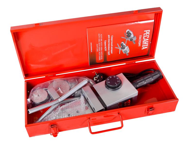  Аппарат для сварки ПВХ труб АСПТ-2000К Ресанта 65/135 фото в каталоге от BTSprom.by