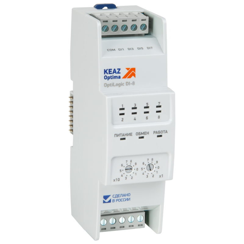 модуль дискретного ввода optilogic l-di-8 кэаз 288020 от BTSprom.by