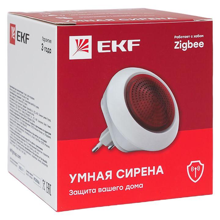 сирена умная zigbee connect ekf is-sr-sb от BTSprom.by