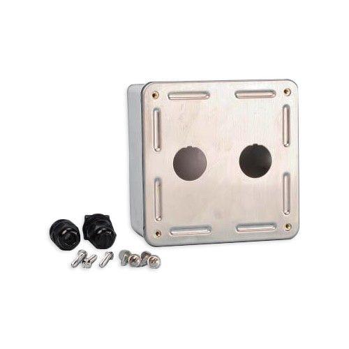 коробка sbb-ie-2-sl для настен. монтажа для 2-х промышленных модулей ip67 нерж. сталь hyperline 46828 от BTSprom.by