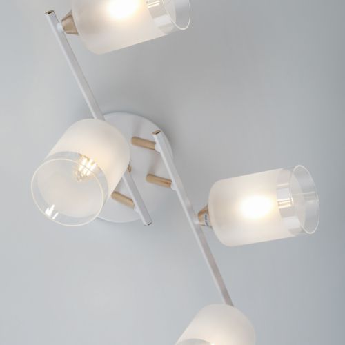  Люстра Georgiana 9144-203 4хЕ27 60Вт модерн Rivoli Б0055878 фото в каталоге от BTSprom.by