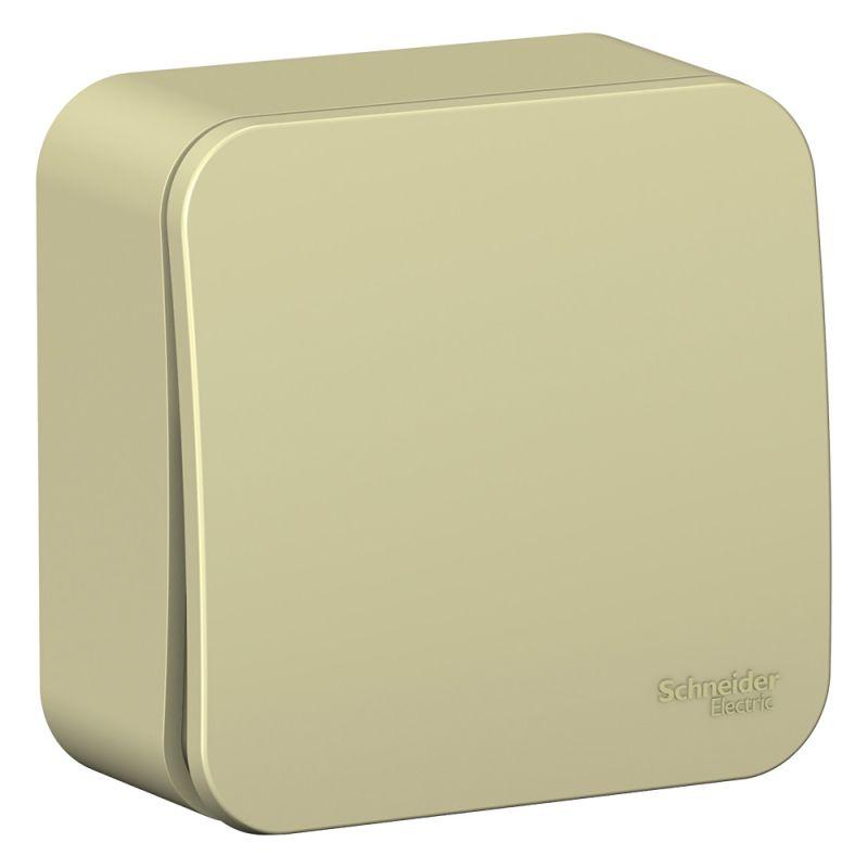 выключатель 1-кл. оп blanca 10а ip20 (сх. 1) 250в с изолир. пластиной беж. se blnva101017 от BTSprom.by