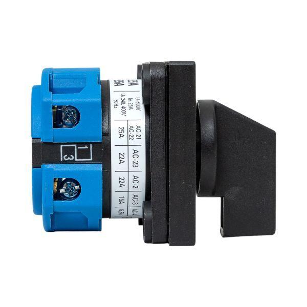  Переключатель кулачковый ПК-1-51 1П 25А "1-2" EKF pk-1-51-25 фото в каталоге от BTSprom.by