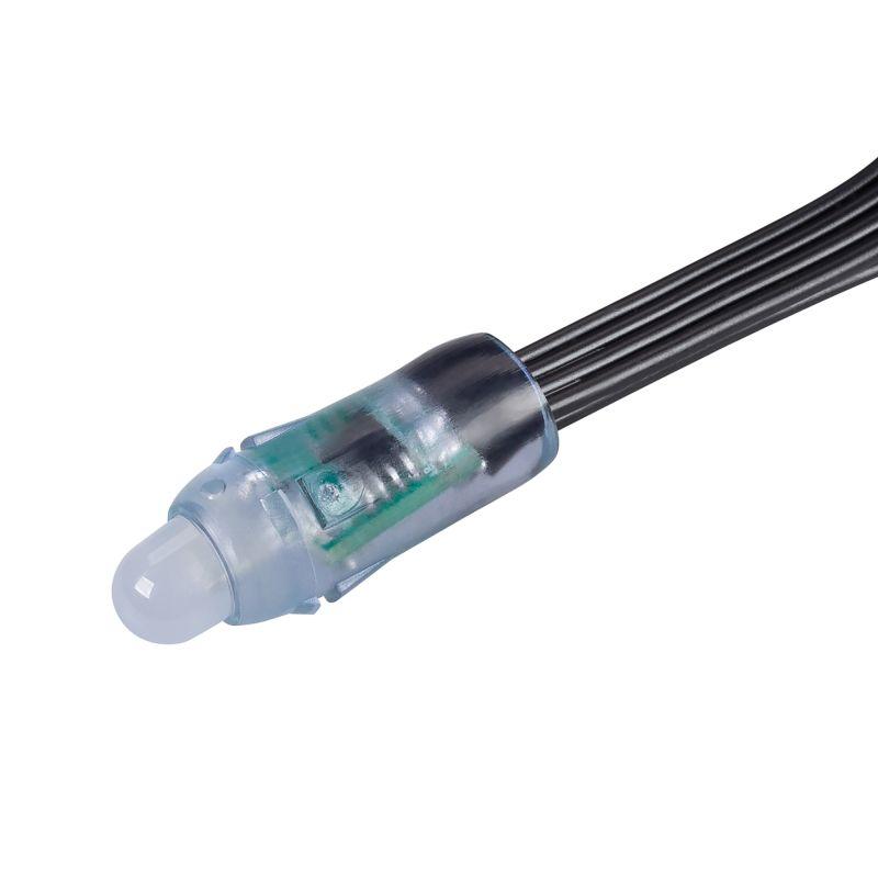 модуль герметичный управляемый dmx-uvr-d12 12v rgb (0.3вт ip67 90deg) пластик (уп.500шт) arlight 043451 от BTSprom.by