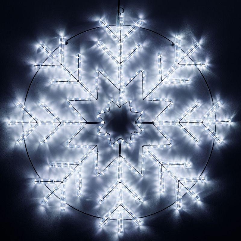 фигура ard-snowflake-m8-950x950-540led white (230в 33вт) (ip65) ardecoled 034254 от BTSprom.by