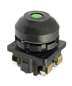 выключатель кнопочный ке-081 у2 исп.2 1но+1нз цилиндр 10а ip54 660в зел. электротехник et520526 от BTSprom.by