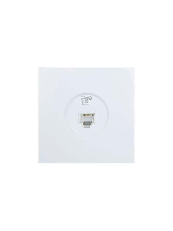  Розетка телефонная евро СП ZIMA IP20 бел. LEZARD 704-0288-137 фото в каталоге от BTSprom.by