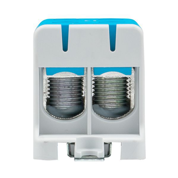  Клемма силовая вводная двойн. КСВ 16-95кв.мм син. EKF plc-kvs2-16-95-blue фото в каталоге от BTSprom.by