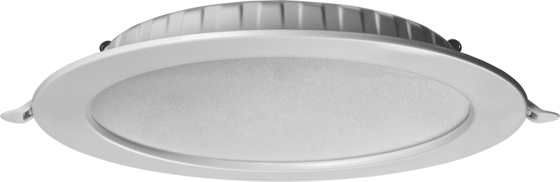 светильник светодиодный 90 490 odl-m1-24w-4k-wh-led downlight онлайт 90490 от BTSprom.by