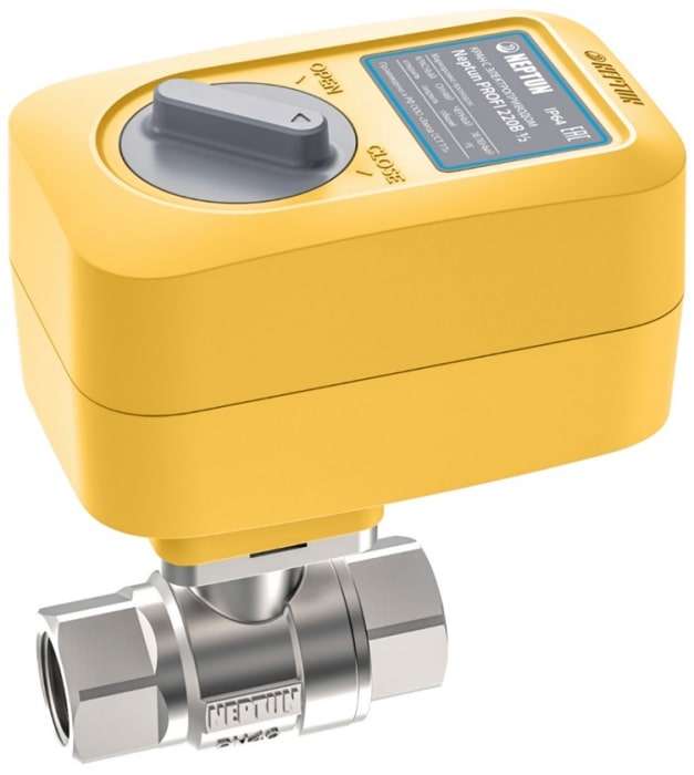кран с электроприводом profi 220в 1 1/4 neptun 100035705100 от BTSprom.by