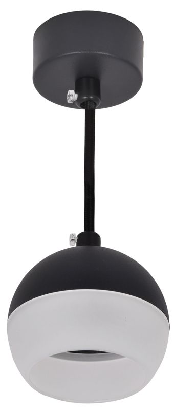 светильник 4012 подвесной под лампу gx53 черн. iek lt-ucb0-4012-gx53-1-k02 от BTSprom.by