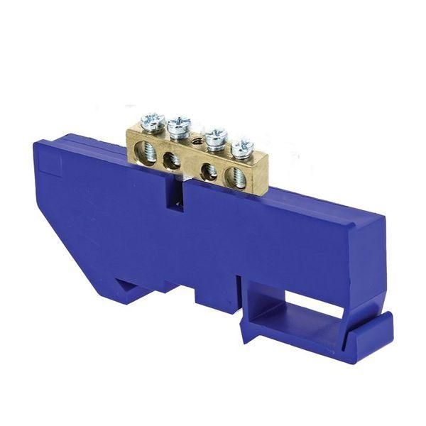 шина нулевая n 6х9 4 отвер. латунь син. изолятор на din-рейку proxima ekf sn0-63-04-d от BTSprom.by шина нулевая n 6х9 4 отвер. латунь син. изолятор на din-рейку proxima ekf sn0-63-04-d от BTSprom.by