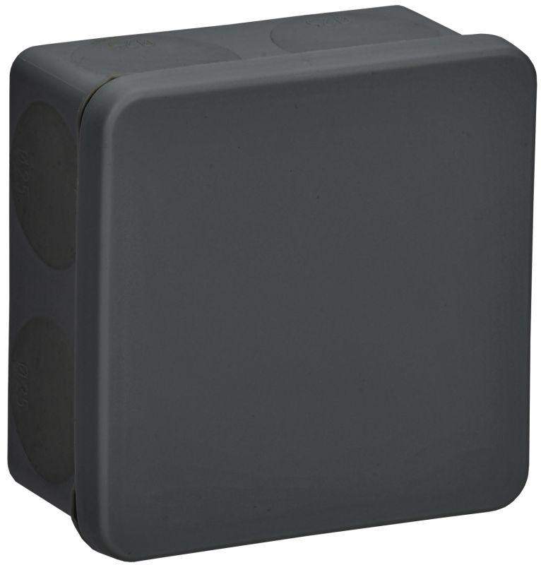 коробка распаячная оп км42435 80х80х40мм ip67 8 вводов черн. iek uko21-080-080-040-k02-66 от BTSprom.by