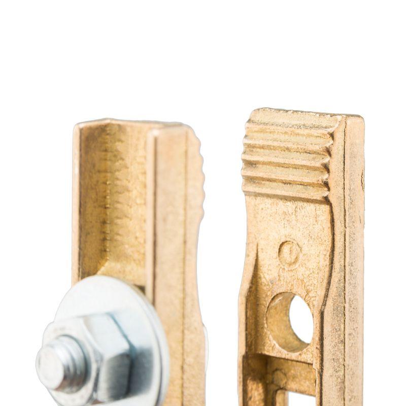  Зажим "крокодил" 200А 140мм для сварки (латунь) САТУРН Профи РОССИЯ 16-0052-9 фото в каталоге от BTSprom.by