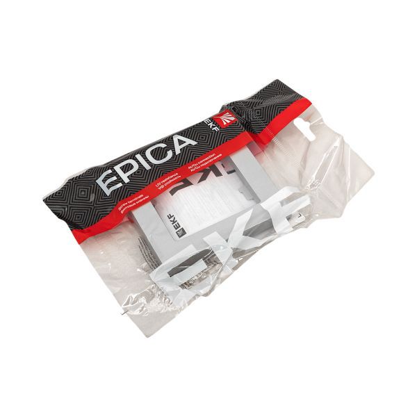  Рамка 1-м Эпика пластик алюм. EKF UP1-FPA-01 фото в каталоге от BTSprom.by