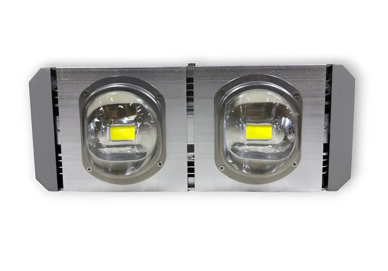 светильник светодиодный cob 80вт 5000к ip67 11200лм 85-265в 375х155х70мм уличный с регулир. драйвером kraso fz-kl(с)-80 от BTSprom.by