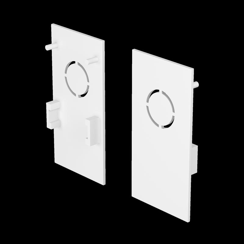  Заглушка для накладного шинопровода бел. (уп.2шт) Maytoni TRA034EC-41W фото в каталоге от BTSprom.by