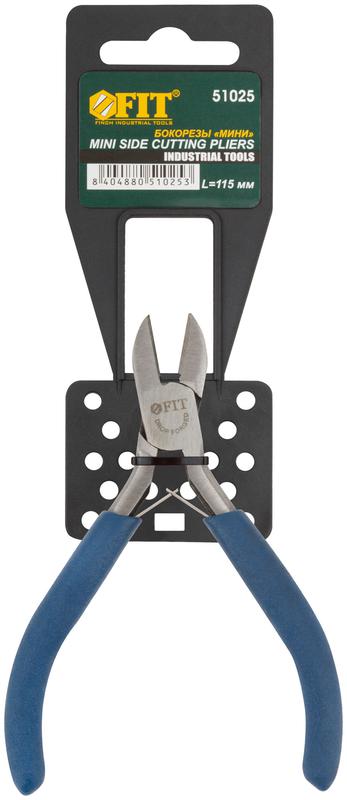  Бокорезы "мини" синие ручки 115мм FIT 51025 фото в каталоге от BTSprom.by