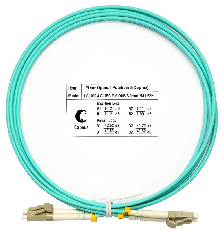 шнур оптический fop-50-lc-lc-2м duplex lc-lc 50/125мм om3 2м lszh cabeus 7338c от BTSprom.by