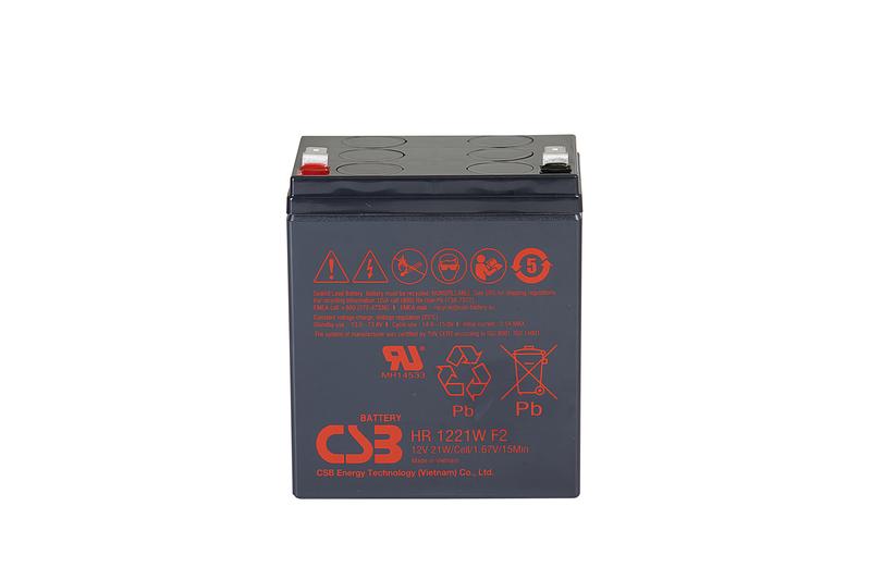 аккумулятор 12в 5.25а.ч csb hr1221w f2 csb от BTSprom.by