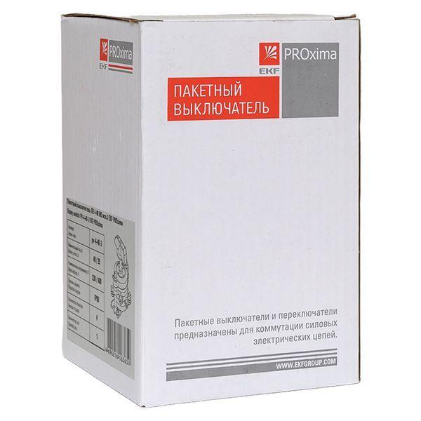  Выключатель пакетный 1-кл. 40А IP00 ПВ4-40 М3 исп.3 черн. EKF pv-4-40-3 фото в каталоге от BTSprom.by