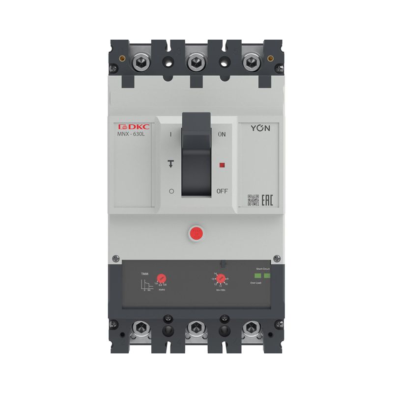  Выключатель автоматический 3P 630А 70кА pro MNX630L при AC415V расцепитель TMM YON MNX630L3PTMM0630 фото в каталоге от BTSprom.by