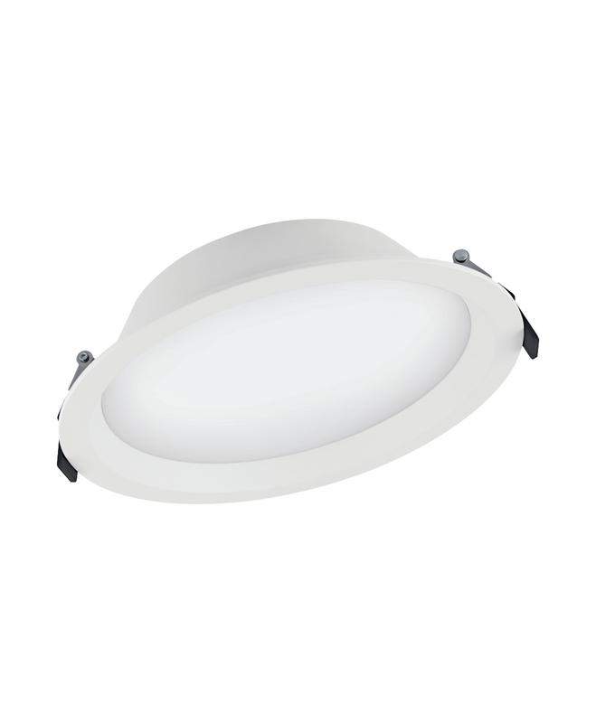 светильник светодиодный downlight alu дво 25вт 3000к 2250лм ip44 бел. ledvance 4058075091498 от BTSprom.by