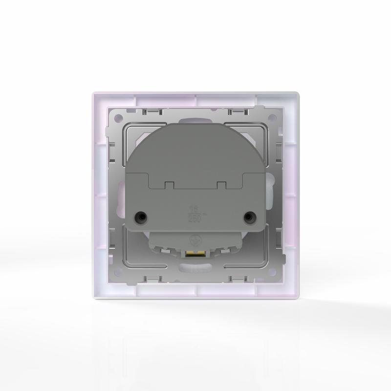  Розетка 1-м СП Pixel IP20 с заземл. с 2-мя заряд. устр. USB тип A+C механизм перламутр. TOKOV ELECTRIC TKE-PX-R1U2AC-C04 фото в каталоге от BTSprom.by