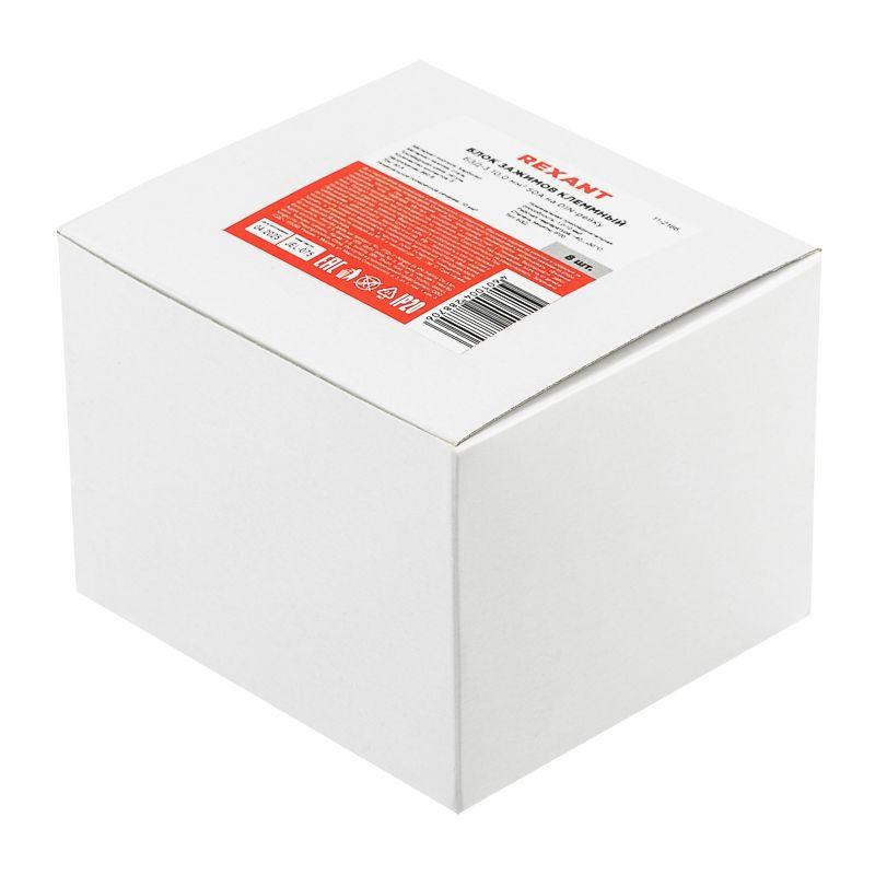  Блок зажимов клеммный БЗД 3п 10.0кв.мм 50А на DIN-рейку Rexant 11-2166 фото в каталоге от BTSprom.by