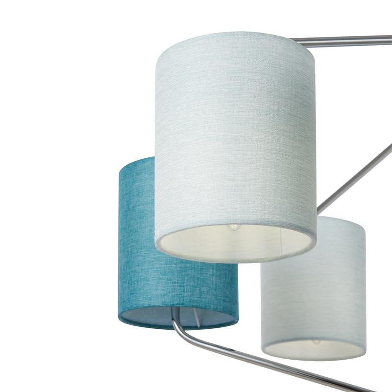  Светильник Yang 40Вт E14х8 IP20 подвесной Freya FR5208PL-08CH фото в каталоге от BTSprom.by