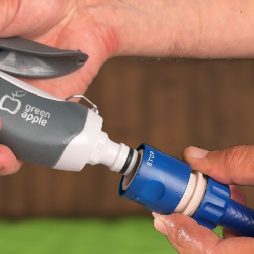  Пистолет-распылитель регулир. латун. форсунка 3 реж. пластик. (20/80) Green Apple Б0003096 фото в каталоге от BTSprom.by