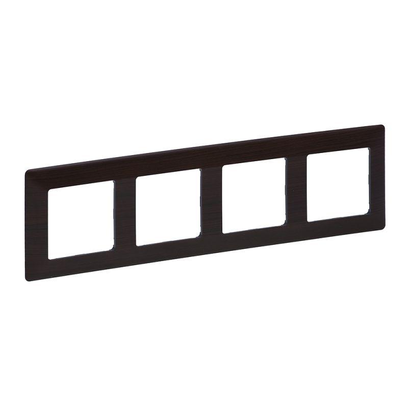 рамка 4-м valena life универсальная темн. дерево leg 754174 от BTSprom.by рамка 4-м valena life универсальная темн. дерево leg 754174 от BTSprom.by