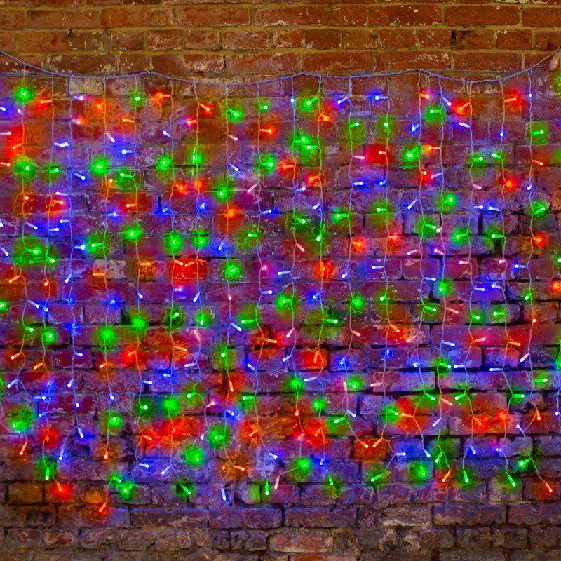 Гирлянда светодиодная "Светодиодный Дождь" 2х1.5м 300LED мультиколор RGB 30Вт 230В IP65 провод прозр. (свечение с динамикой при приобретении контроллера) Neon-Night 245-309 фото в каталоге от BTSprom.by  Гирлянда светодиодная "Светодиодный Дождь" 2х1.5м 300LED мультиколор RGB 30Вт 230В IP65 провод прозр. (свечение с динамикой при приобретении контроллера) Neon-Night 245-309 фото в каталоге от BTSprom.by
