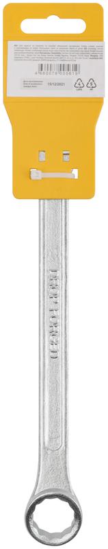  Ключ комбинированный "Хард" хромированное покрытие 19мм FIT 63149 фото в каталоге от BTSprom.by