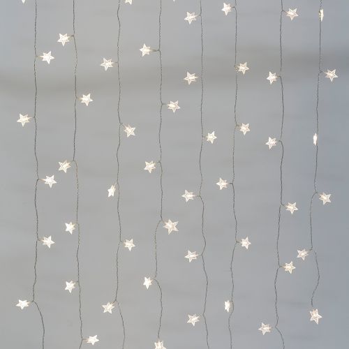  Гирлянда ENIZ-64W занавес "Звездочки" 64 LED 1.2х1.3м тепл. бел. IP20 провод 3м Эра Б0051876 фото в каталоге от BTSprom.by
