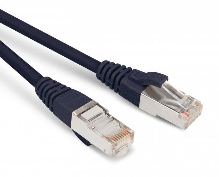 патч-корд кат.5e sf/utp экранир. lszh pc-lpm-sftp-rj45-rj45-c5e-3m-lszh-bk 3м черн. hyperline 264366 от BTSprom.by