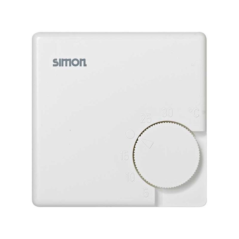 механизм термостата комнатный тепло 10а 250в 5-30град. сл. кость simon 75500-61 от BTSprom.by