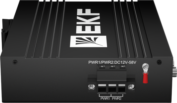  Медиаконвертер 10/100/1000Base-TX в 1000Base-X разъем FC двойн. одномодовое оптоволокно 1550нм TSX EKF TSX-MC1-1GX1GT-FC фото в каталоге от BTSprom.by