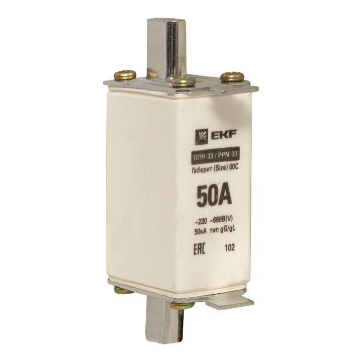 вставка плавкая ппн-33 100/50а 50ка габарит 00c proxima ekf fus-33/100/50 от BTSprom.by