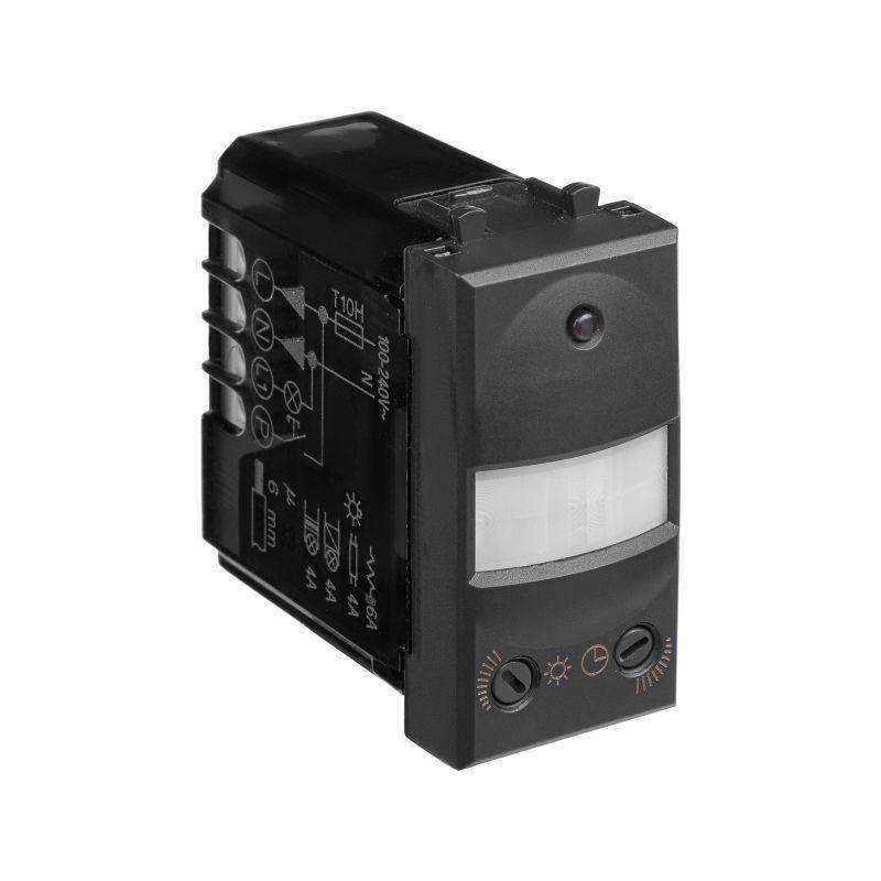  Датчик движения модульный 1мод. Avanti "Черный матовый" DKC 4412141 фото в каталоге от BTSprom.by