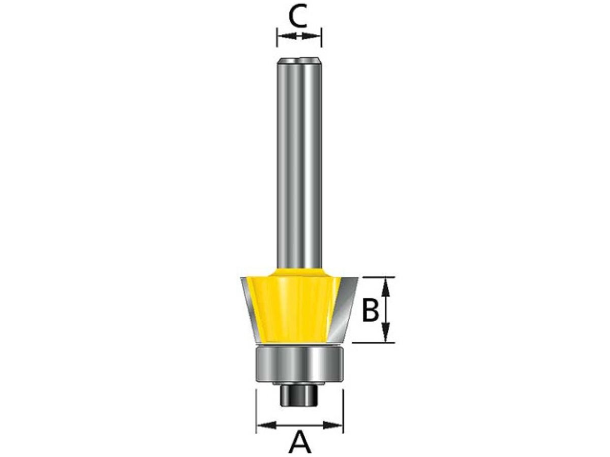 накл.фреза 23х9,5х8х32х2т makita d-10637 от BTSprom.by
