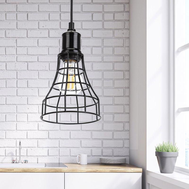 светильник подвесной pl10 bk макс. 60вт e27 d135мм металл черн. эра б0037457 от BTSprom.by