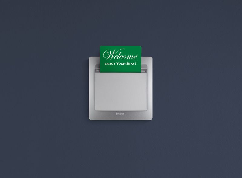  Выключатель карточный 1-кл. СП Etika 2А IP20 с выдержкой времени и подсветкой для гостиничных номеров механизм алюм. IEK 672493 фото в каталоге от BTSprom.by