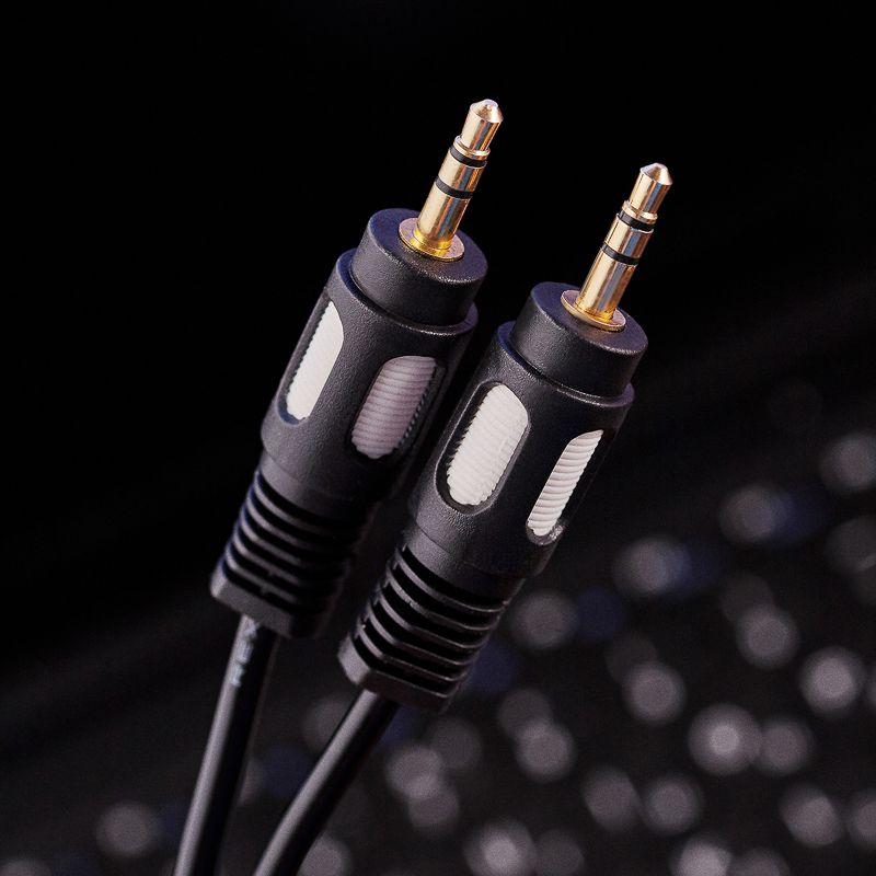 шнур 3.5 stereo plug - 3.5 stereo plug 1.5м (gold) rexant 17-4112 от BTSprom.by