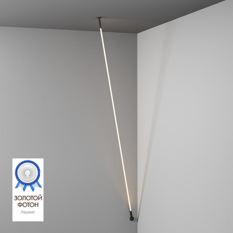 светильник-трос в оплетке flex со светодиодом 5м 24в dc 86вт 360град. 3000к ip20 черн. denkirs dk7505-bk от BTSprom.by